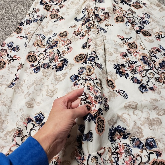 Exquisite floral maxi dress small - Picture 4 of 5